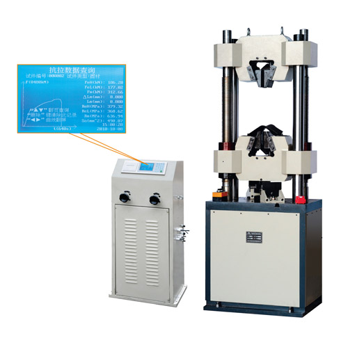 WES-600D型数显式液压万能试验机